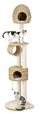 Karlie 34896 Kratzbaum Banana Leaf Vi - 68 x 57 x 229 cm, beige