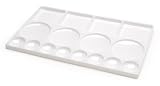 Darice 10-1/2-Inch-by-6-1/2-Inch-by-6-1/2-Inch, 16-Well Palette