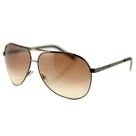 GUCCI 1827S GG 1827/S BND5U CHOCOLATE METAL BROWN GRADIENT LENS SUNGLASSES SHADES