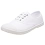 Wanted Women's Benz Lace Up Sneaker,White,7.5 M US