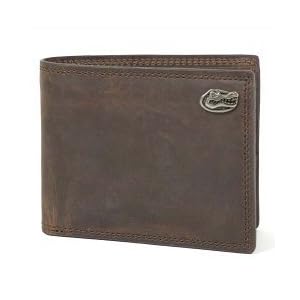 Florida Gators Brown Crazy Horse Passcase Wallet Florida Gators Brown Crazy Horse Passcase Wallet