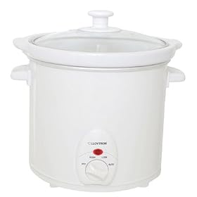 3 Litre Slow Cooker in White