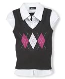 BCX Girls 2 Fer Sweater Vest