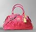 AUTHENTIC COACH SABRINA OP ART SATCHEL DUFFLE BAG 12947 (Fuchsia)