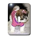 Dogs Lhasa Apsos - Lhasa Apsos - Light Switch Covers - single toggle switch