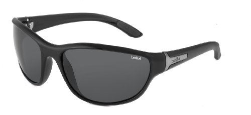 Bolle Mist Sunglasses, Shiny Black with TNS Lens