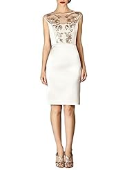 Sequined Acetate/Polyester  Dress