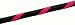 Small-Medium (38") weighted (625g) Black & Fluorescent Pink exercise & dance Hoola Hula Hoop