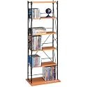 Oasis Media Shelf - Maple/ Black