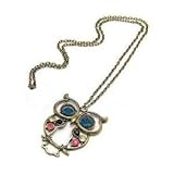 Stone River Jewellery Owl Pendant Necklace Vintage Style