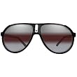 I Ski Goat All Weather Designer Sunglasses - Black/Silver/Rose