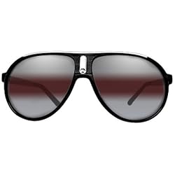 I Ski Goat All Weather Designer Sunglasses - Black/Silver/Rose