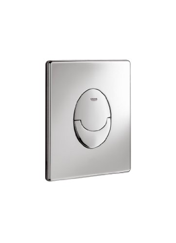 Grohe 38505000 Skate Air Bet&auml;tigungsplatte mit 2-Mengen- und Start-Stopp-Funktion f&uuml;r pneumatische Bet&auml;tigung / senkrecht / chrom
