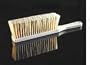 Bench/Counter Brush, 13-3/4" Long, White Bristles