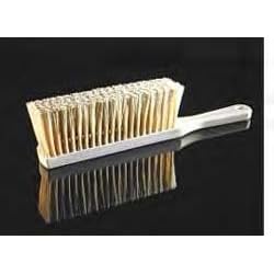 Bench Counter Brush, White Brist., Handle by Braun Brush