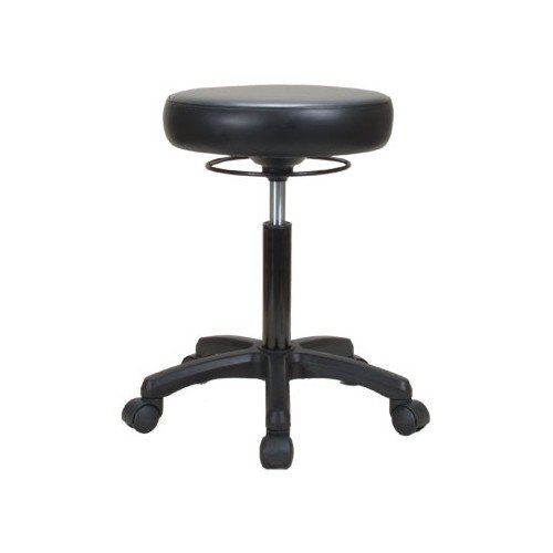 Perch Life Pneumatic Rolling Stool 20-28