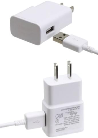 4-in-1 [CE Certified] Dual USB Car Charger + 2 USB 3.0 Data Charging Cable + Wall Charger + Hard Case for Samsung Galaxy S5 S6 edge, Note 3 4 and N9000 HTC and other Micro USB port phone