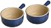Le Creuset Stoneware French Onion Soup (set of 2), Cobalt