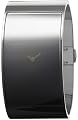 View Calvin Klein Quartz, Grey Tone Cuff Bracelet with Black Invisible Flash Dial - Women's Watch K3423330 today from Calvin Klein