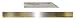 Magnate CS25412 Magnate Corrugated Back Moulder Steel - 25 Length; 1-1/2 Width; 1/4 Thickness