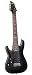 Schecter OMEN-8 Left Handed 8-String Electric Guitar, Black