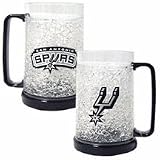 San Antonio Spurs Crystal Freezer Mugs - Set of 4