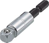 TRUSCO 電動ドライバ-ソケットアダプタ首振り12.7ｍｍ