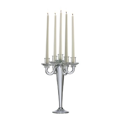 Clear Five Light Candelabra 02189