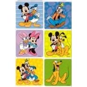 6 Large Mickey and Friends Frienship Stickers by