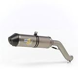 LeoVince Part# 7962 SBK Factory EVOII Full Ti Can With Carbon End Cap Exhaust
