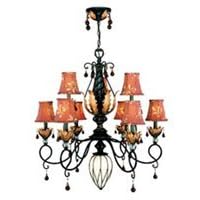 World Imports 1244-97 Bronze Chandelier - 1244-97 by World Imports