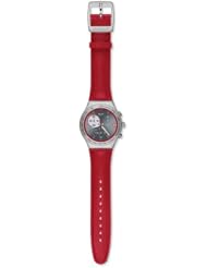 Swatch Red Wink Unisex Watch YCS558