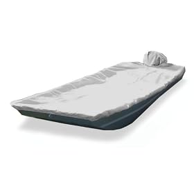 Taylor Made Products Trailerite Semi-Custom Boat Cover for Aluminum Bass Fishing Boat with Outboard Motor by 