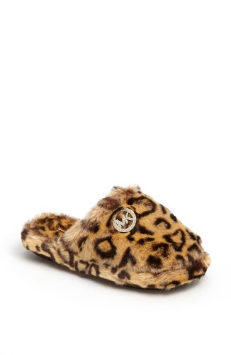 Michael Kors Women's Jet Set Slip On Slippers in Cheetah Size 10