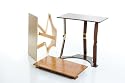 Spiderlegs LD1527-N Small Folding Laptop Desk/TV Tray Table - Natural