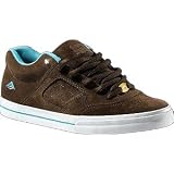 Emerica Reynolds 3 Skate Shoes, Brown/Blue (Men's)