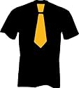 Fruit of the Loom T-Shirt - Krawatte gelb