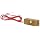 Gems Sensors FS-927 Series Brass Compact Flow Switch, Elbow, Piston Type, Normally Closed, NPT Female