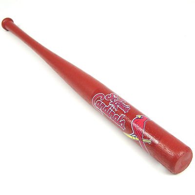 Buy ST. LOUIS CARDINALS OFFICIAL 18 MINI WOOD BASEBALL BAT by Coopersburg Sports