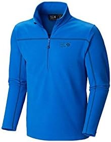 Mountain Hardwear Men's Microchill Zip Tee Collegiate Navy / Azul Small