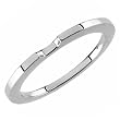 14Kt White Gold Lovely Band