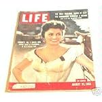 Life Magazine August 22, 1955 -- Cover: Sophia Loren, Europe's No. 1 Cover Girl book cover