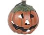 Cast Iron Jack-O-Lantern Antique Orange