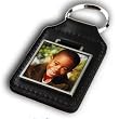 Custom Photo Key Chain - Square Key Ring Created from Your Custom Photo