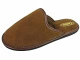 New Mens COOLERS Classic Slippers In MicroSuede With Bound Edges. Slip On Mule. To Fit Sizes 7 - 8 - 9 - 10 - 11 - 12