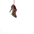 Fashion Avenue Tiger Animal Print on Bootie Shoe Christmas Ornament 2.75"