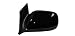06-08 Honda Civic (2dr, Ex/lx) Non Heated Black Power Side Mirror - Lh/driver Side Only, Pl # Ho1320213, Oem # 76250-sva-a11zd