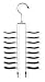 Honey-Can-Do HNG-01205 Tie and Belt Organizing Hanger Non-Slip, 30-Pack