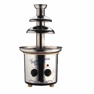 Nostalgia Electric Stainless Steel Chocolate Fontain Fondue by JMC-Ion