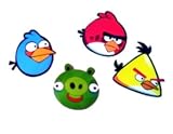 Злой Наклейки Bird (набор из 4 штук)